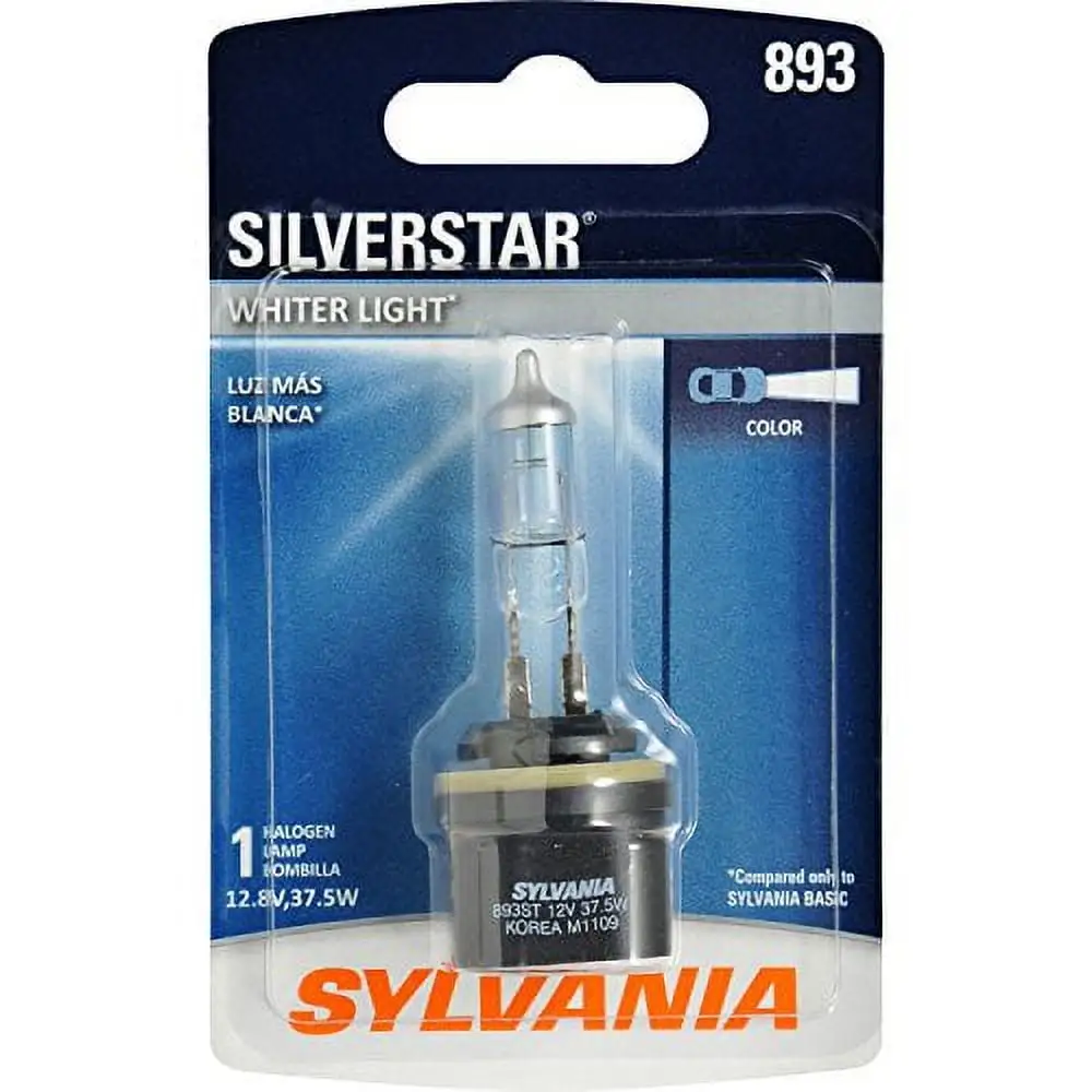 SYLVANIA 893 SilverStar High Performance Halogen Fog Bulb. (Contains 1 Bulb)