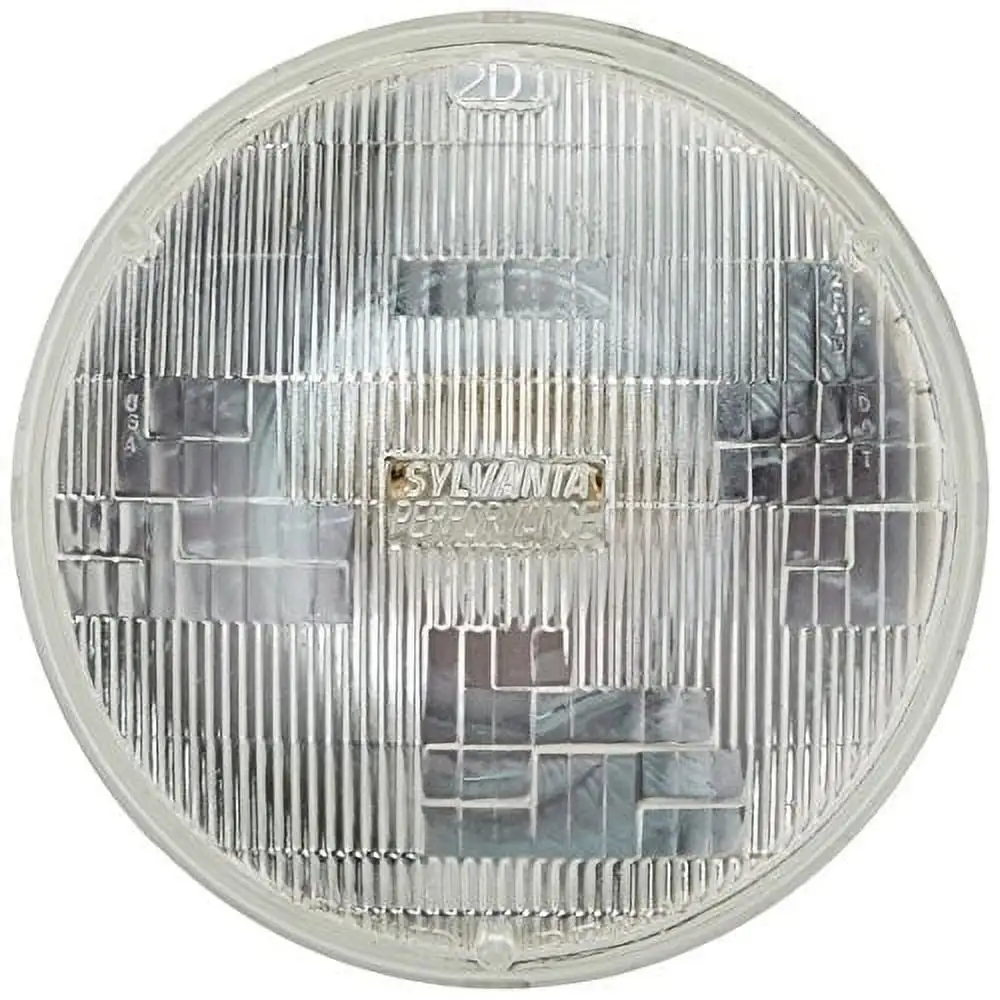 SYLVANIA H6024 SilverStar High Performance Halogen Sealed Beam Headlight (7 Round) PAR56