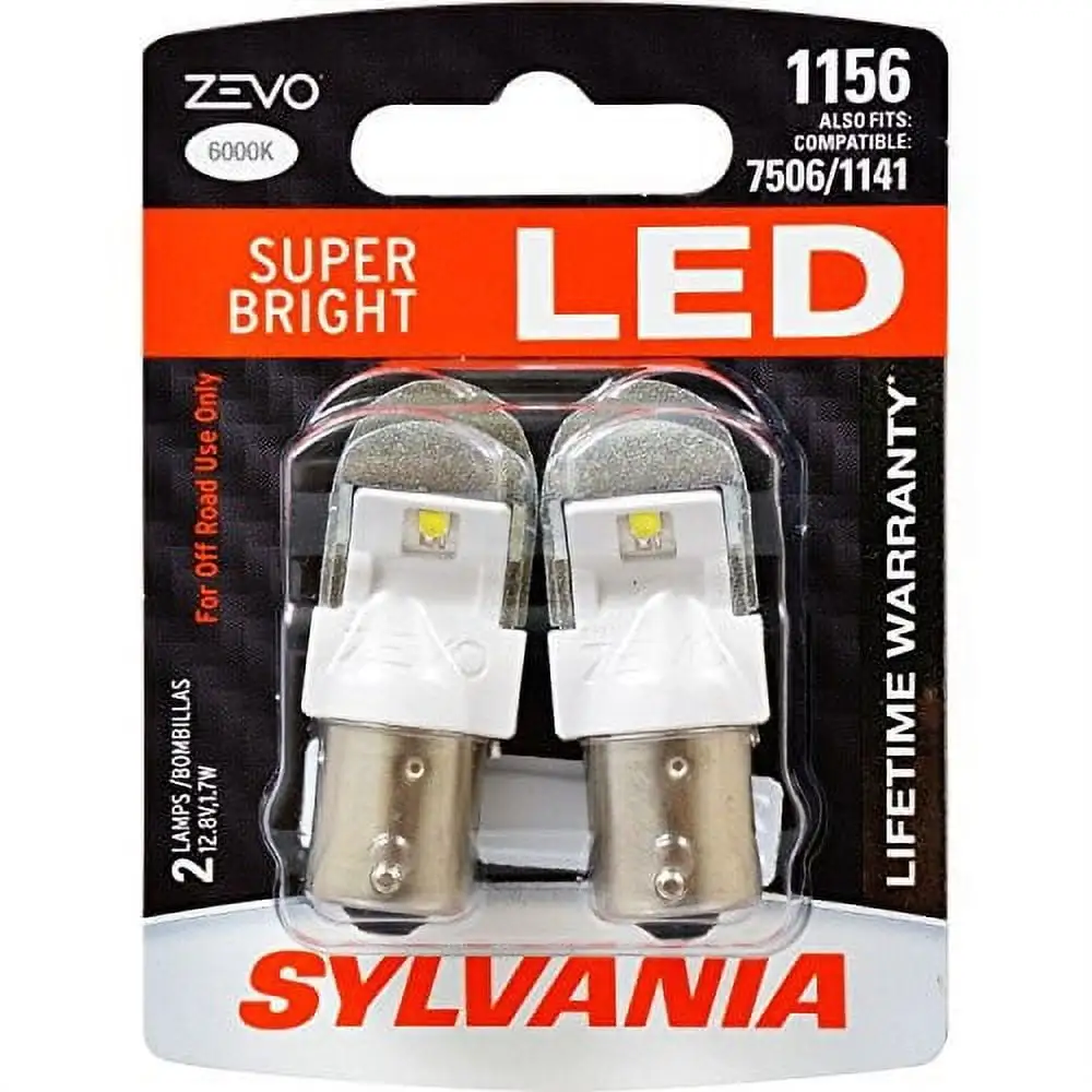 SYLVANIA ZEVO 1156 White LED Bulb (Pack of 2)