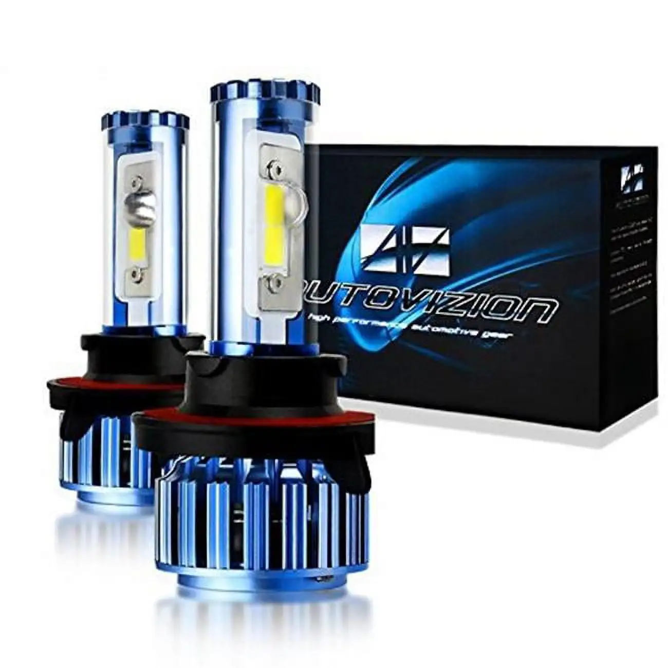 Spec-D LEDBH-H13H-CL H13 LED Headlight Bulbs - White