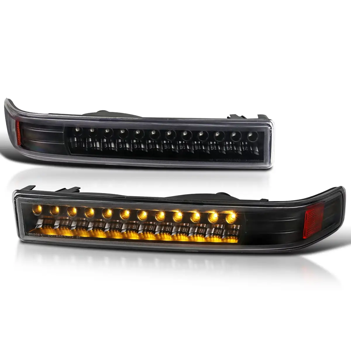 AKKON - Fits 08-17 Jeep Patriot Red Rear Tail Light Tail Lamp Brake Lamp Pair Housing Replacement