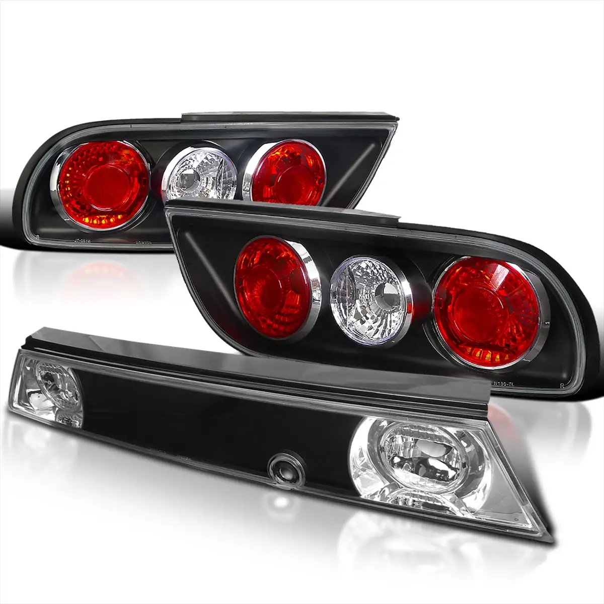 2004-2006 Chevy Malibu Altezza Tail Light Black