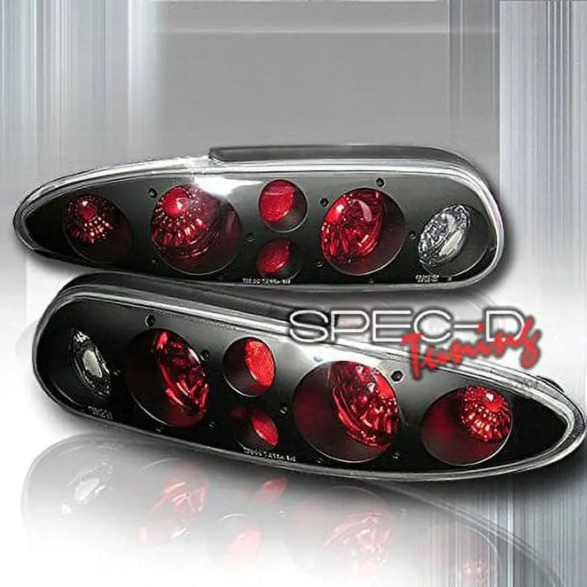 1988 - 1998 Chevy/GMC C10 Truck Chrome Housing Red Lens Altezza Style Rear Tail Lights