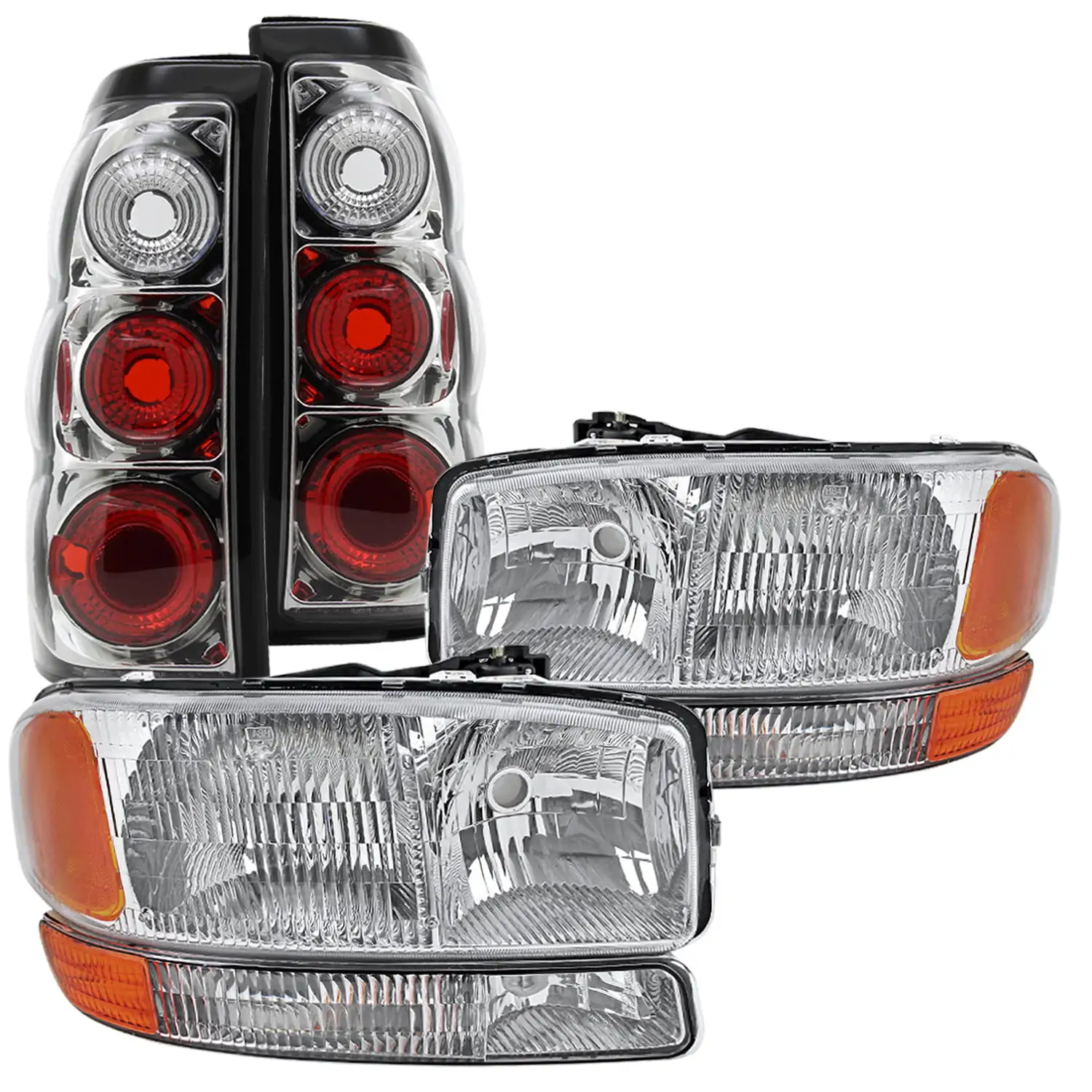 2005-2010 Chevy Cobalt Led Tail Lights Red 2dr