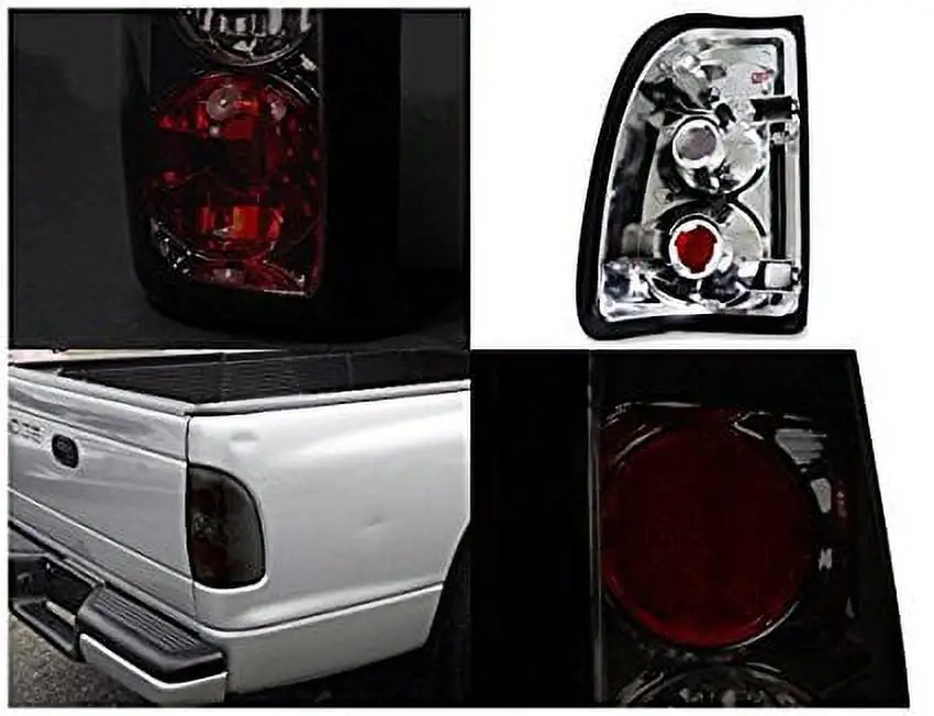 1993-2002 Chevy Camaro Altezza Tail Lights Black