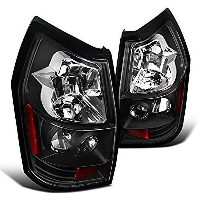 Spec-D Tuning LT-RAM02JMLED-TM Dodge Ram 1500 2500 3500 Black Led Tail Lights