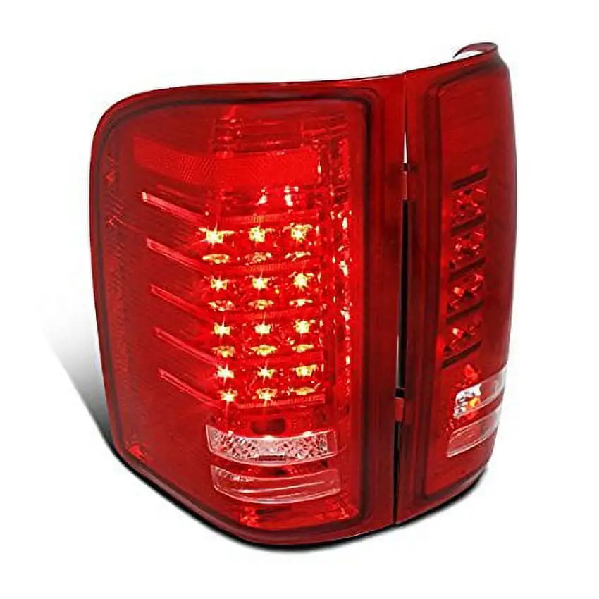 AKKON - For 2004-2012 Chevy Colorado & GMC Canyon Pickup Truck Black Rear Tail Lights Brake Lamps Housing