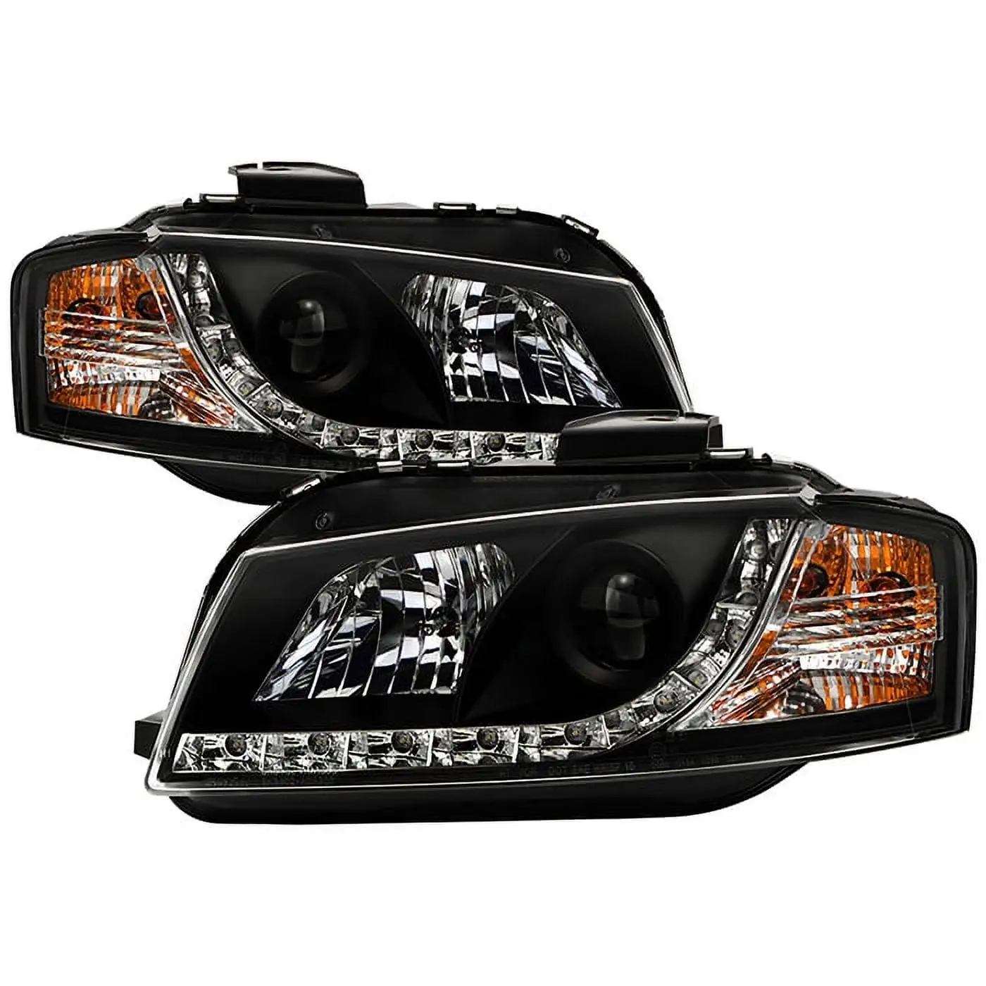 ( Spyder ) Audi A3 06-08 Projector Headlights-Halogen Model Only ( Not Compatibl