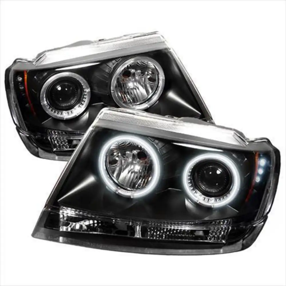 Spyder Auto Group CCFL LED Projector Headlights (Black) - 5011121 Fits select: 1999-2004 JEEP GRAND CHEROKEE