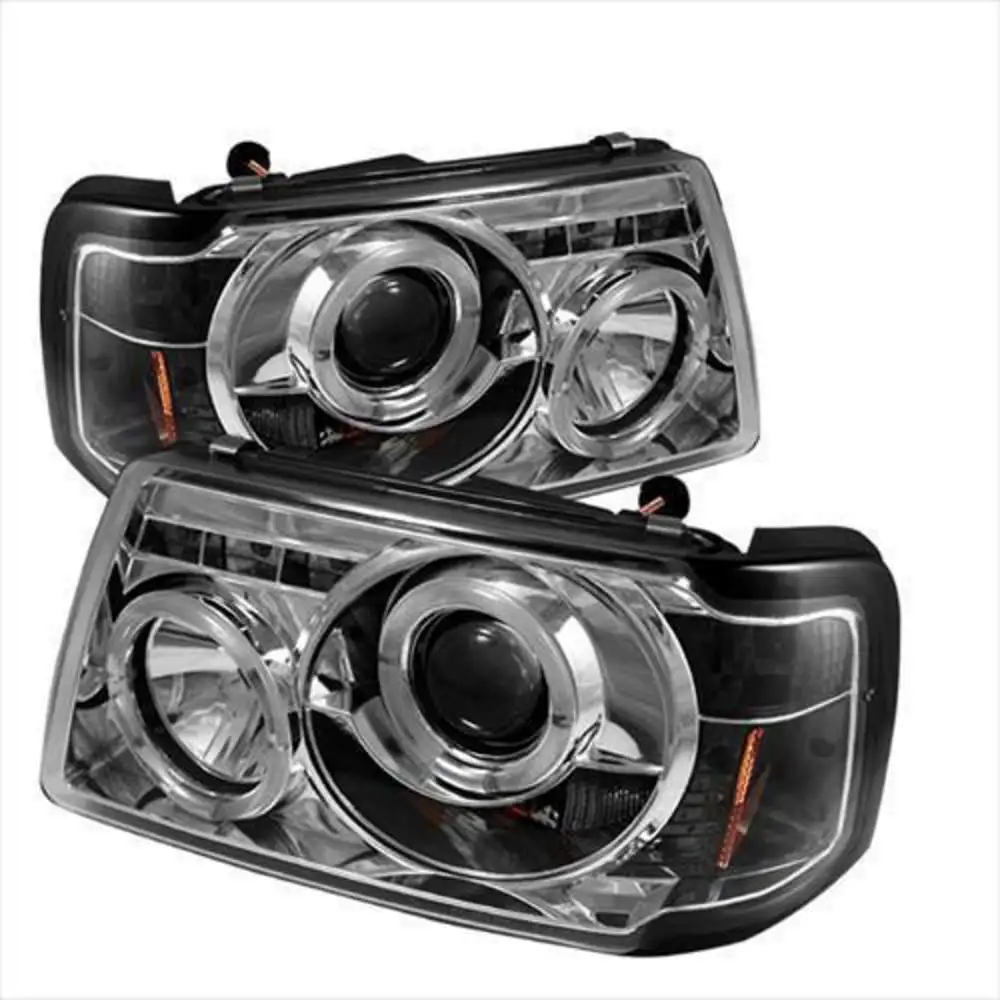 Spyder Auto Group Halo Projector Headlights (Chrome) - 5010506