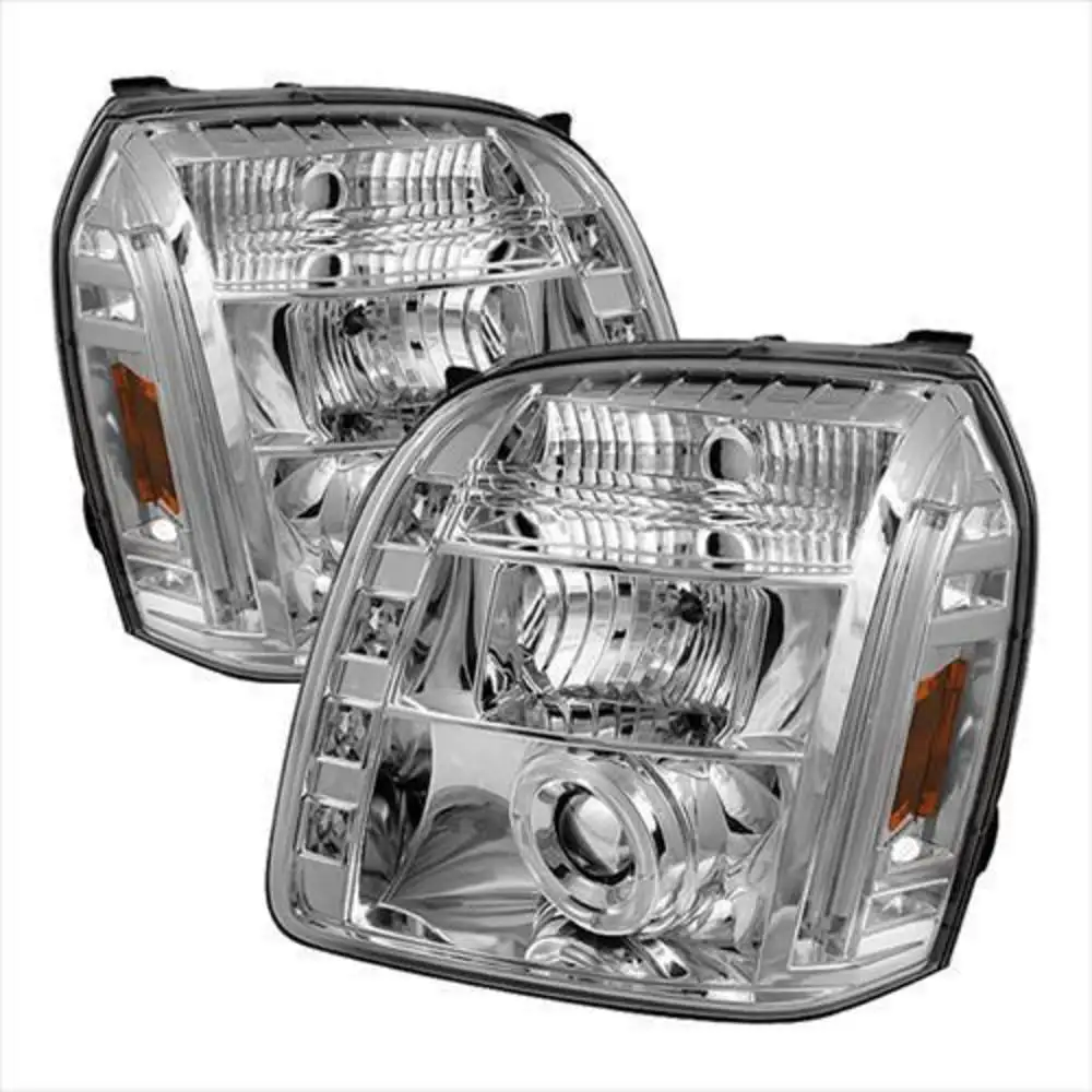 Spyder Auto Group Halo Projector Headlights (Chrome) - 5029324 Fits select: 2007-2014 GMC YUKON. 2007-2014 GMC YUKON XL