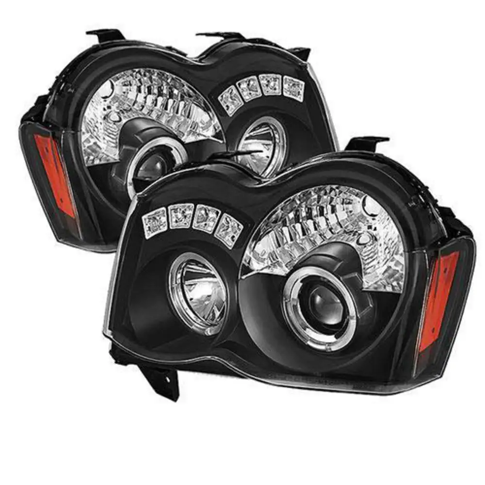 Spyder Auto Group Projector Headlights (Black) - 5070166 Fits select: 2008-2010 JEEP GRAND CHEROKEE