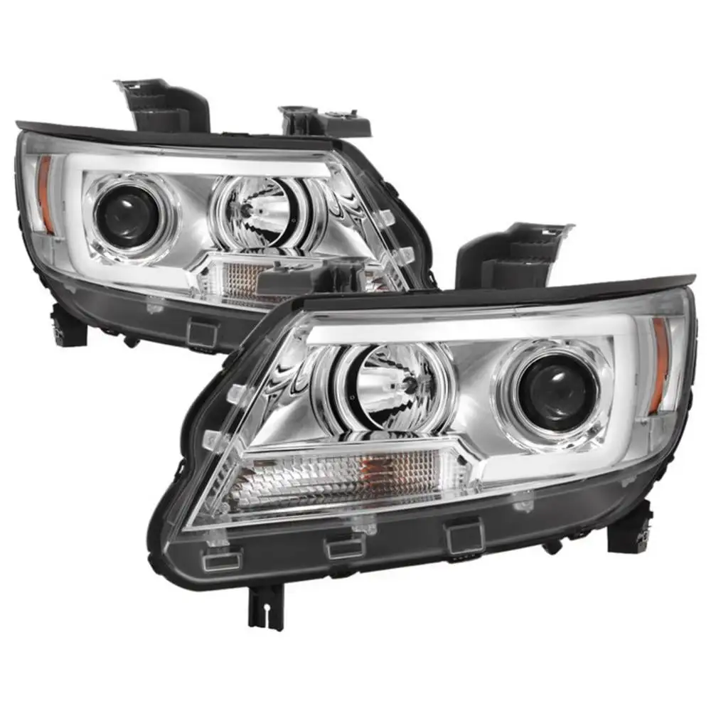 Spyder Auto Group Projector Headlights (Chrome) - 5085276 Fits select: 2015-2019 CHEVROLET COLORADO