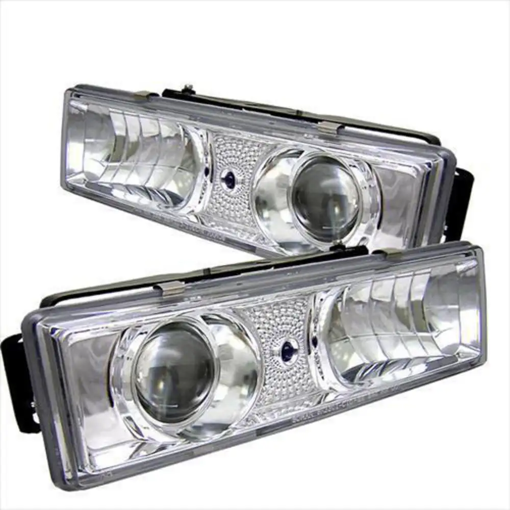 Spyder Auto Group Projector Headlights (Clear) - 5009296 Fits select: 1988-1999 CHEVROLET GMT-400. 1995-1999 CHEVROLET TAHOE