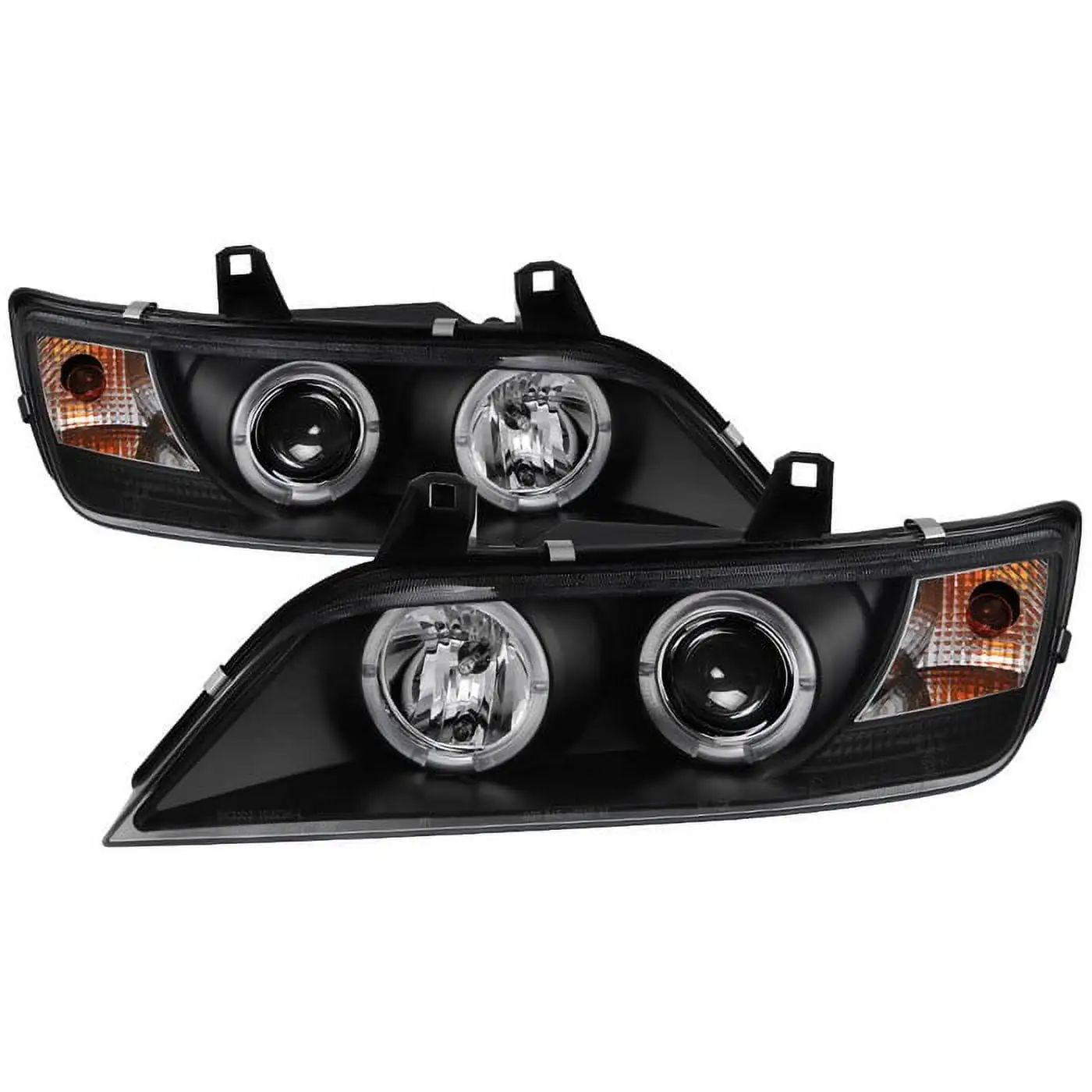 ( Spyder ) Bmw Z3 96-02 Projector Headlights-LED Halo-Black-High H1 (Included)-L