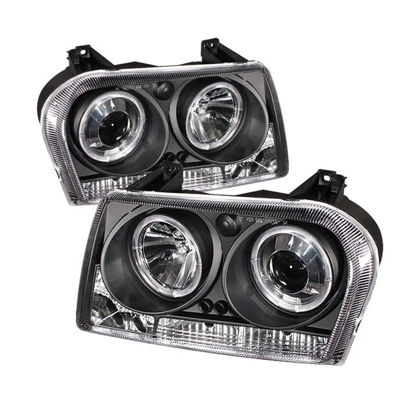 ( Spyder ) Chrysler 300 05-08 Projector Headlights-LED Halo-LED ( Replaceable Le Fits select: 2005-2006 CHRYSLER 300C TOURING. 2007 CHRYSLER 300 TOURING