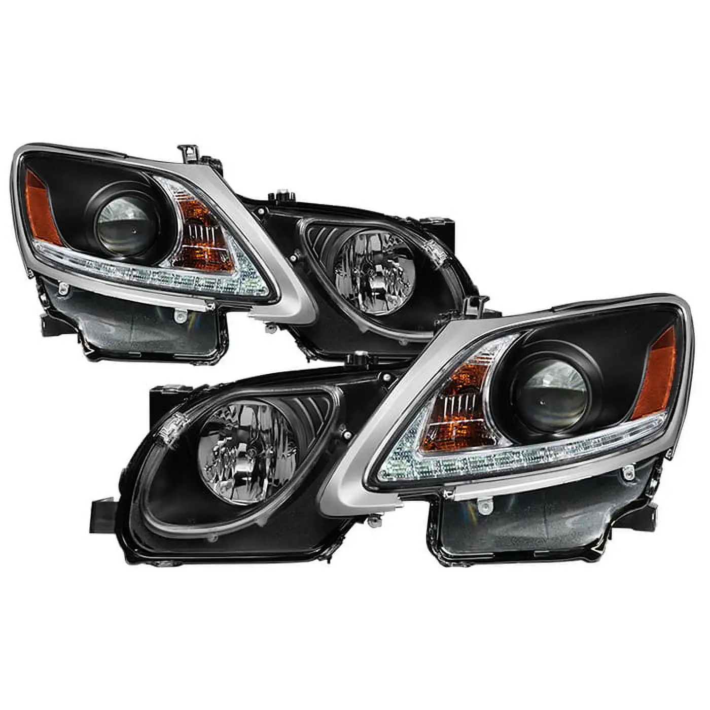 ( Spyder ) Lexus Gs 300/350/450/460 2006-2011 Projector Headlights-Xenon/Hid Mod