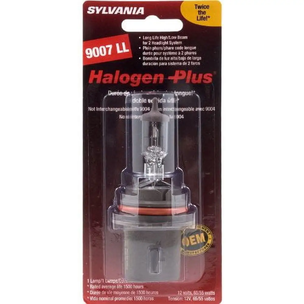 Sylvania 31855 Long Life '9007 LL' Halogen Headlight