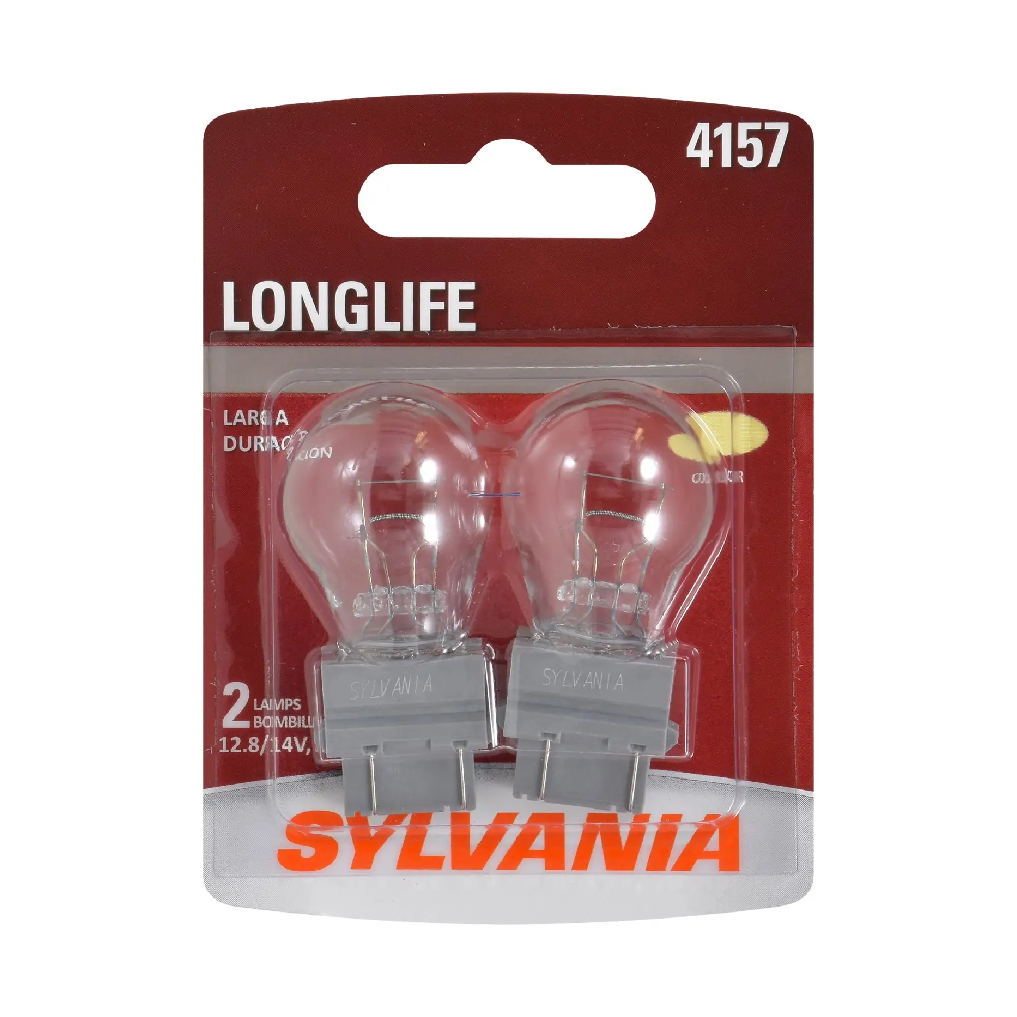 Sylvania 4157 Halogen Auto Mini Bulbs. Pack of 2