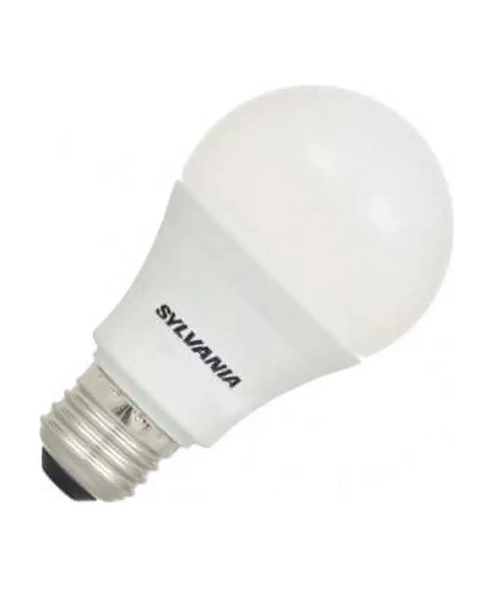 Sylvania 78102 LED Bulb. Bright White. A19 Lamp. Each