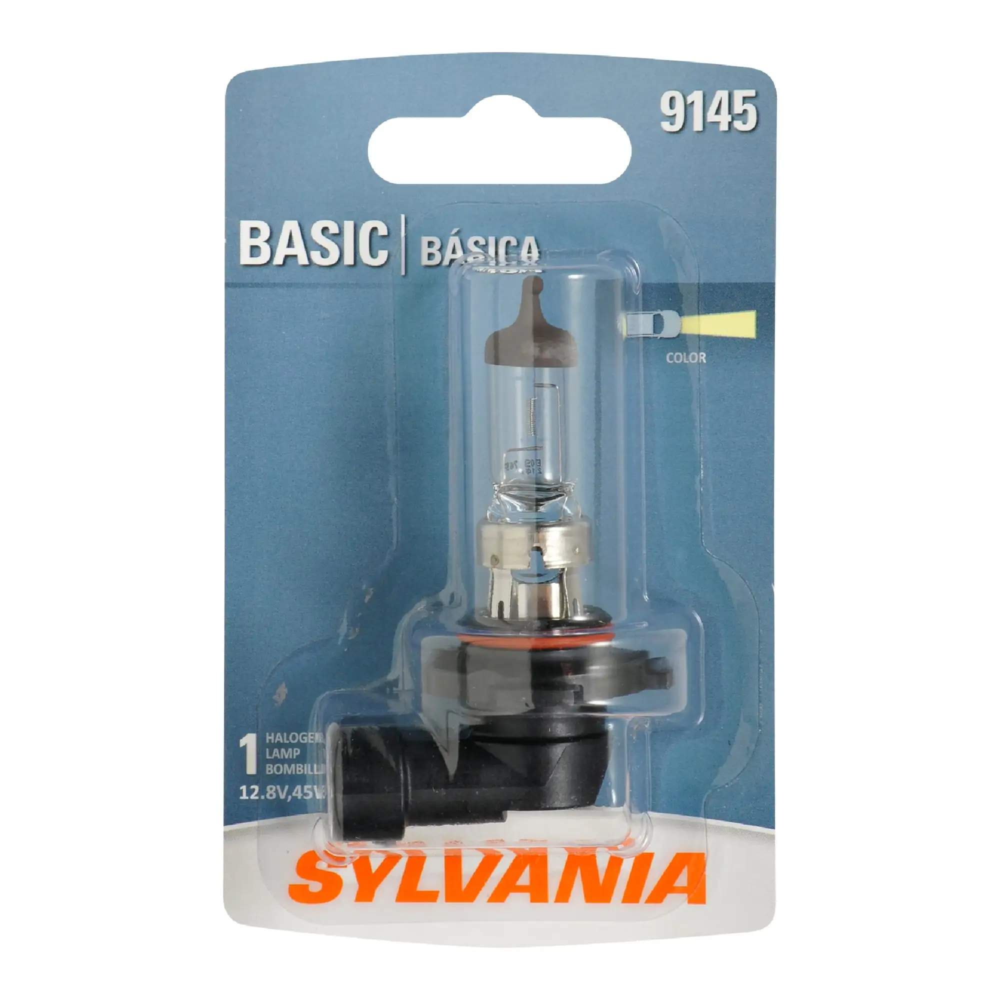 Sylvania 9145/H10 Basic Auto Halogen Fog Bulb. Pack of 1.