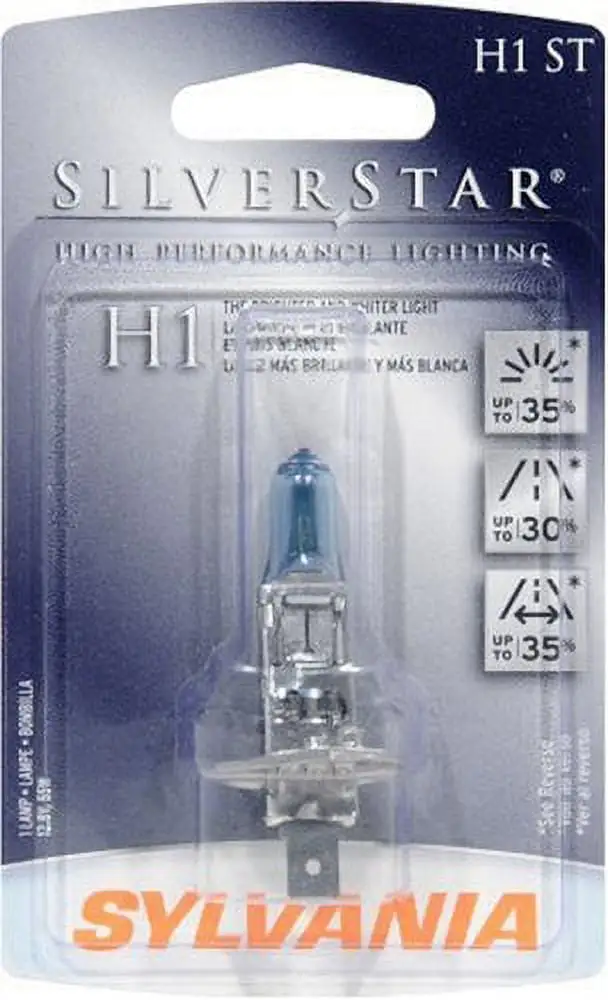 Sylvania H1 ST SilverStar High Performance Halogen Replacement Bulb