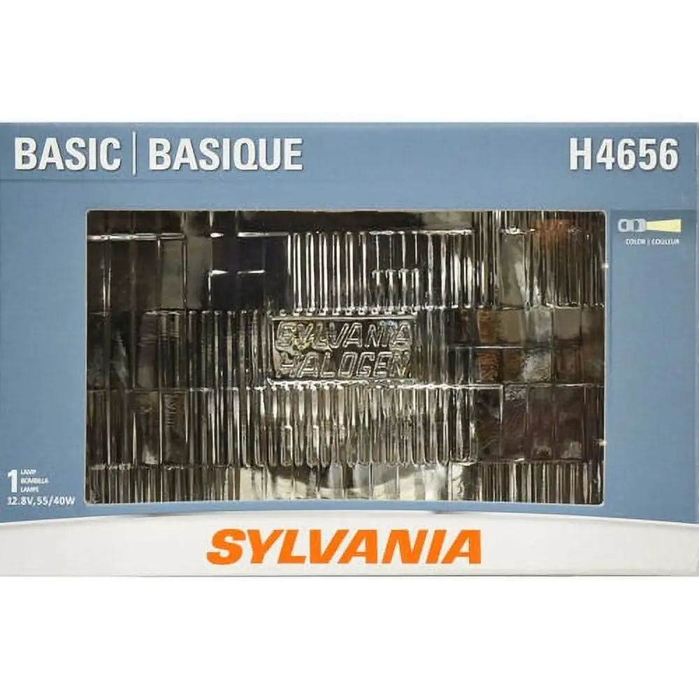 Sylvania H4656 Basic Sealed Beam Headlight. 1 Pack