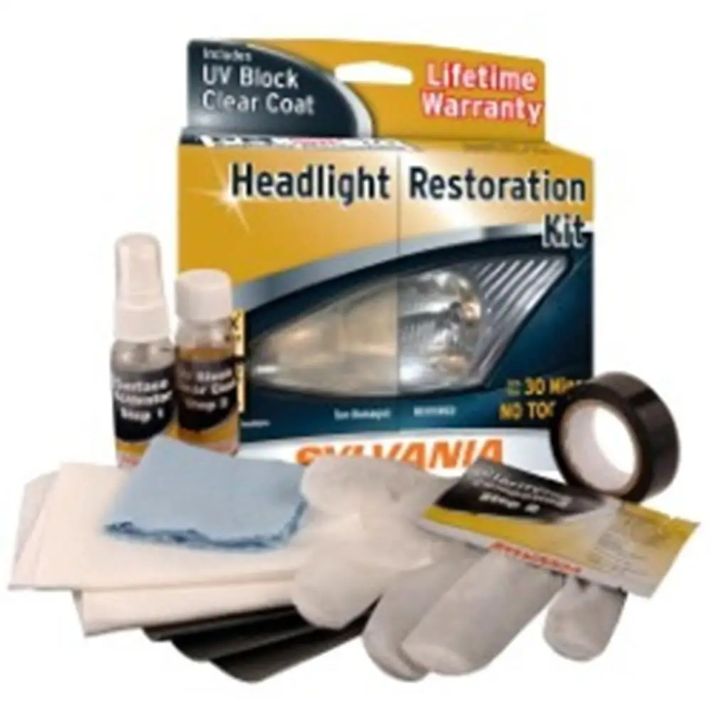 Sylvania Waxes & Treatments Headlight Restoration Kit 38771