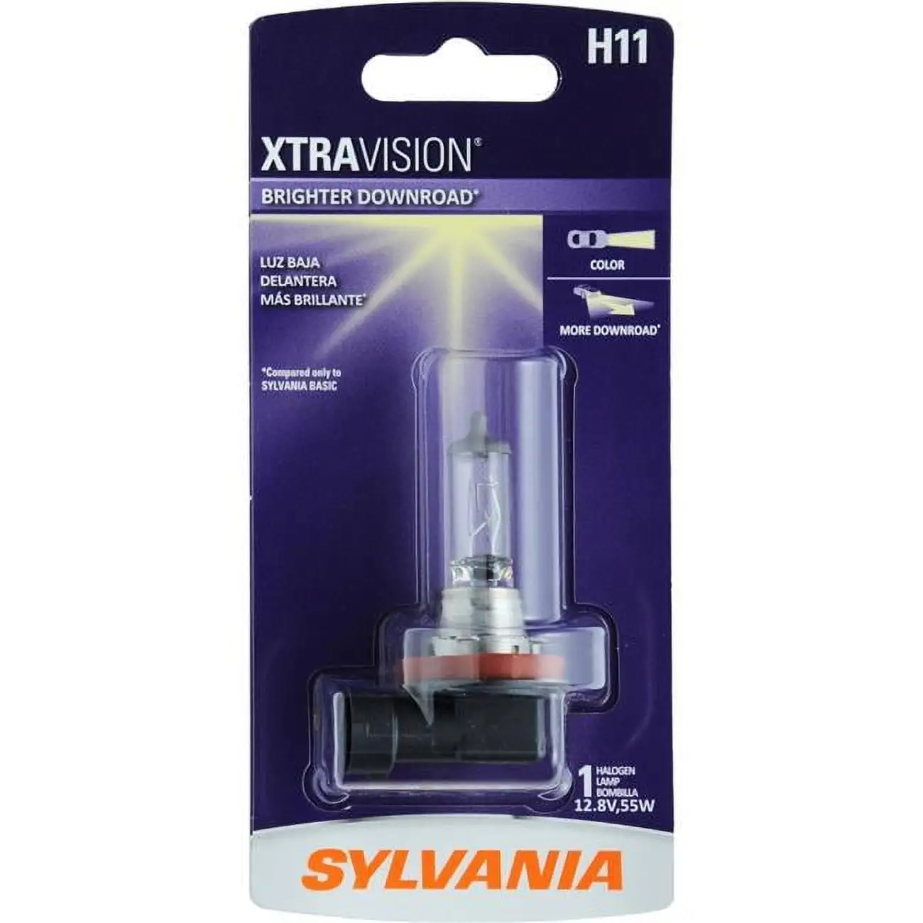 Sylvania XtraVision Halogen Headlight Bulb