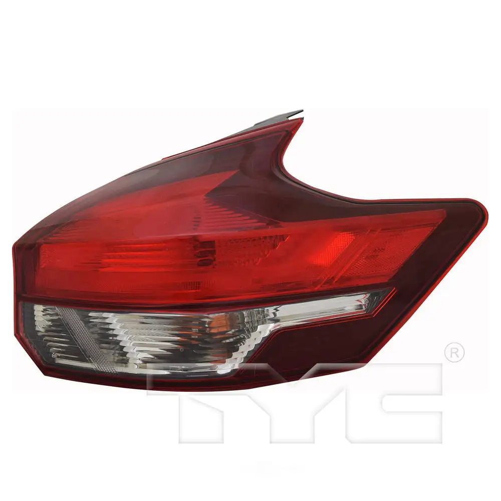 TYC Left Tail Light Lens compatible with Ford F-150 1975-1979