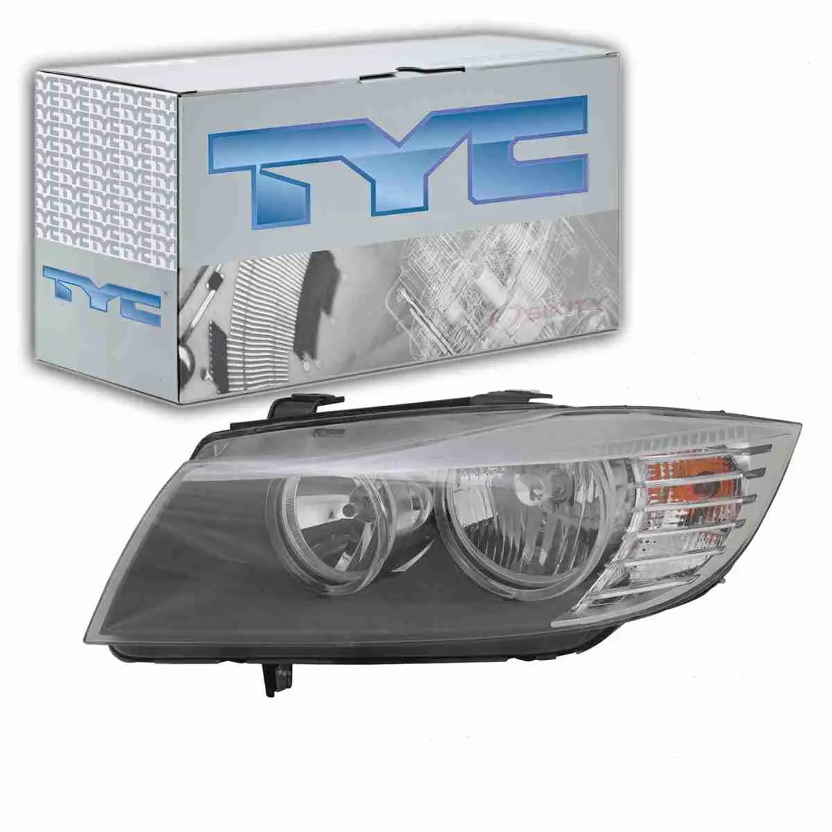 TYC 20-9356-00-1 Left Headlight Assembly for BMW 3 Series BM2518123 Fits select: 2009-2012 BMW 328. 2009-2011 BMW 335