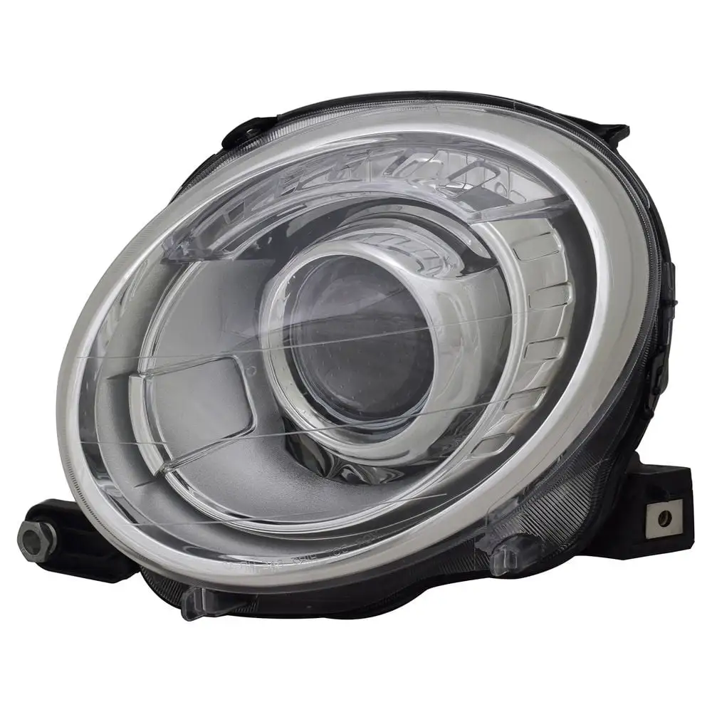 TYC 20-9376-00-9 Capa Certified Headlight Assembly Fits 2013 Fiat 500