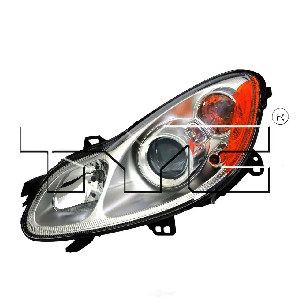 TYC 20-9480-00-1 Headlight Assembly Left Driver LH Replacement for SMART FORTWO