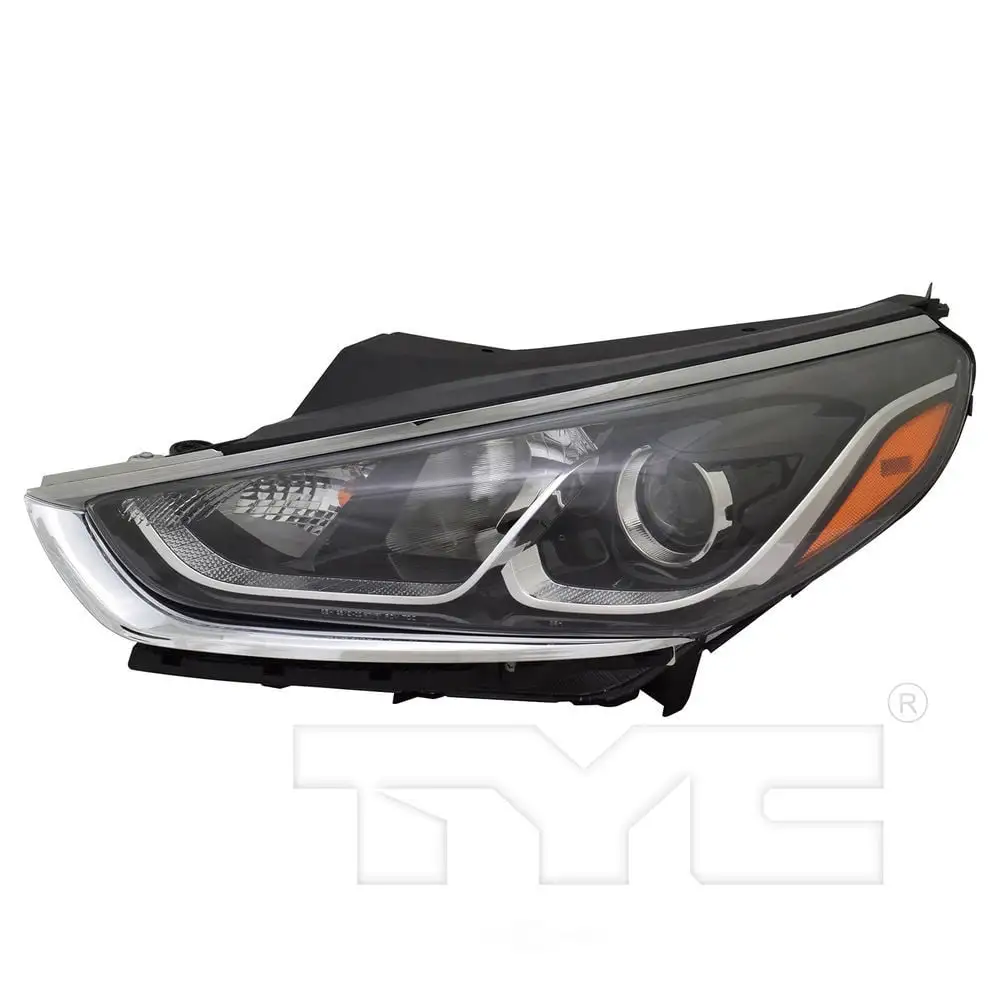 TYC Halogen Headlight Front Lamp for 18-19 Hyundai Sonata Left Driver CAPA Fits 2018 Hyundai Sonata