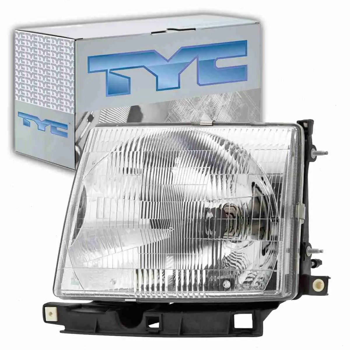 TYC Left Headlight Assembly compatible with Toyota Tacoma 1997-2000