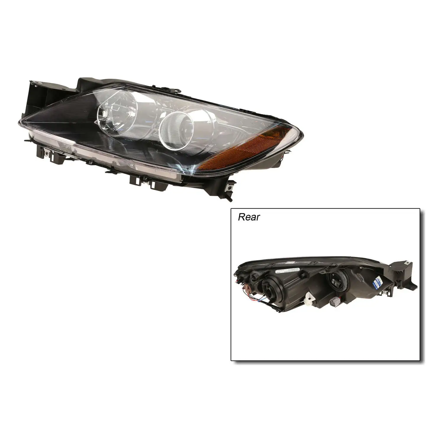 TYC NSF Certified Headlight Assembly Fits select: 2007-2009 MAZDA CX-7