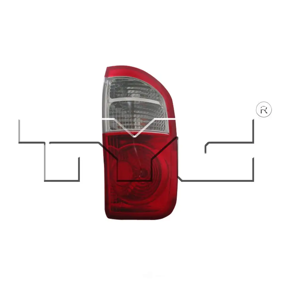 TYC 11-5007-91 Right Side Tail Light for 92-94 E-150. E-250. E-350 FO2801115 Fits select: 1992-1994 FORD ECONOLINE