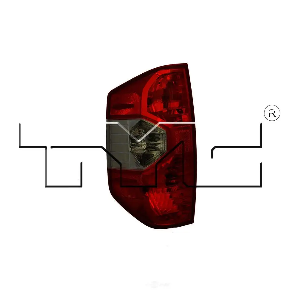 KAI New OEM Replacement Passenger Side Tail Light Lens And Housing. Fits 2014-2021 Lexus GX460