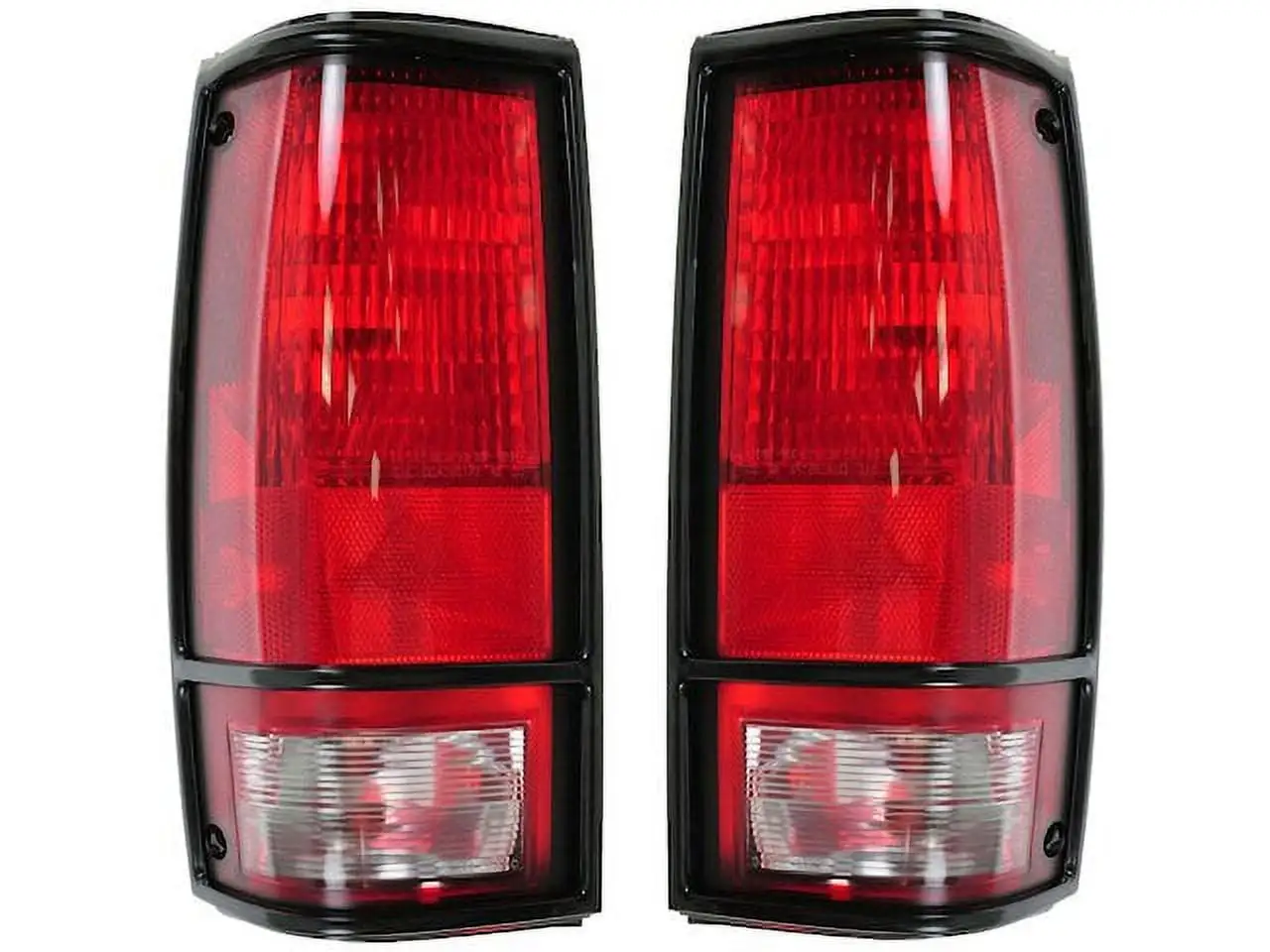 Tail Light Kit 2 Piece - Compatible with 1988 - 1999 Chevy K1500 1989 1990 1991 1992 1993 1994 1995 1996 1997 1998