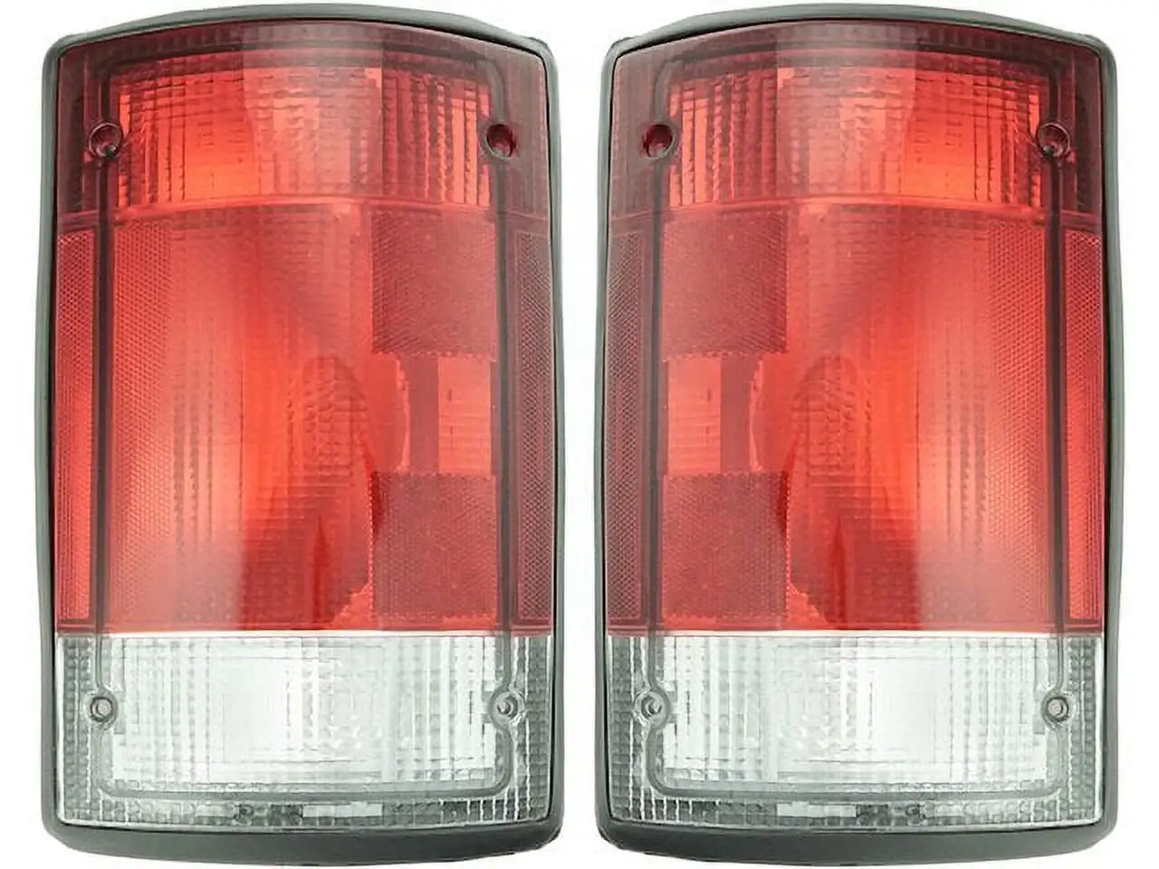 Tail Light Kit 2 Piece - Compatible with 1988 - 2000 Chevy C2500 1989 1990 1991 1992 1993 1994 1995 1996 1997 1998 1999