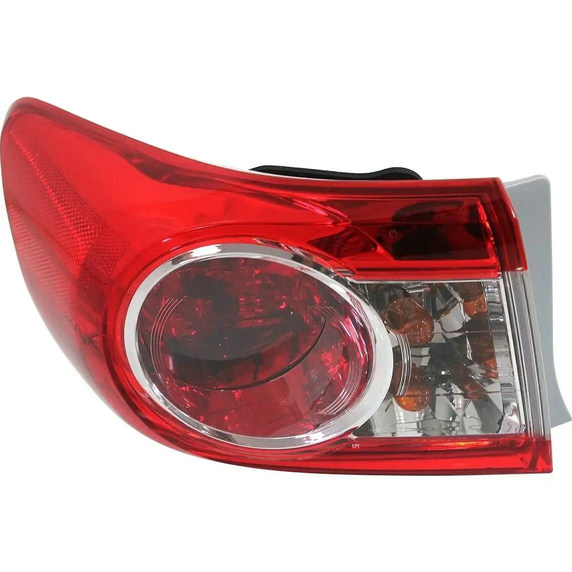 Halogen Tail Light For 1973-1991 Chevrolet GMC RH w/ chrome trim