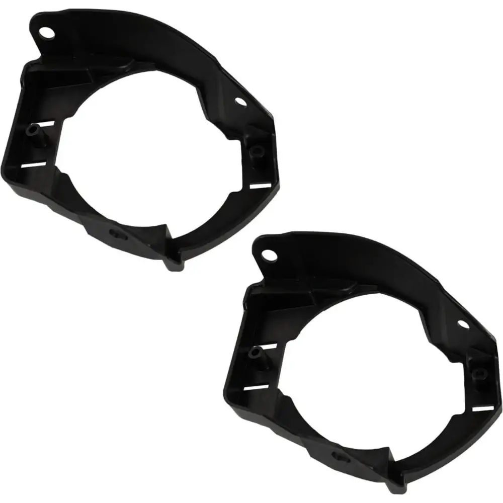 Teledu Pair Set of 2 Fog Light Brackets Driving Lamp Mounting Driver & Passenger Side