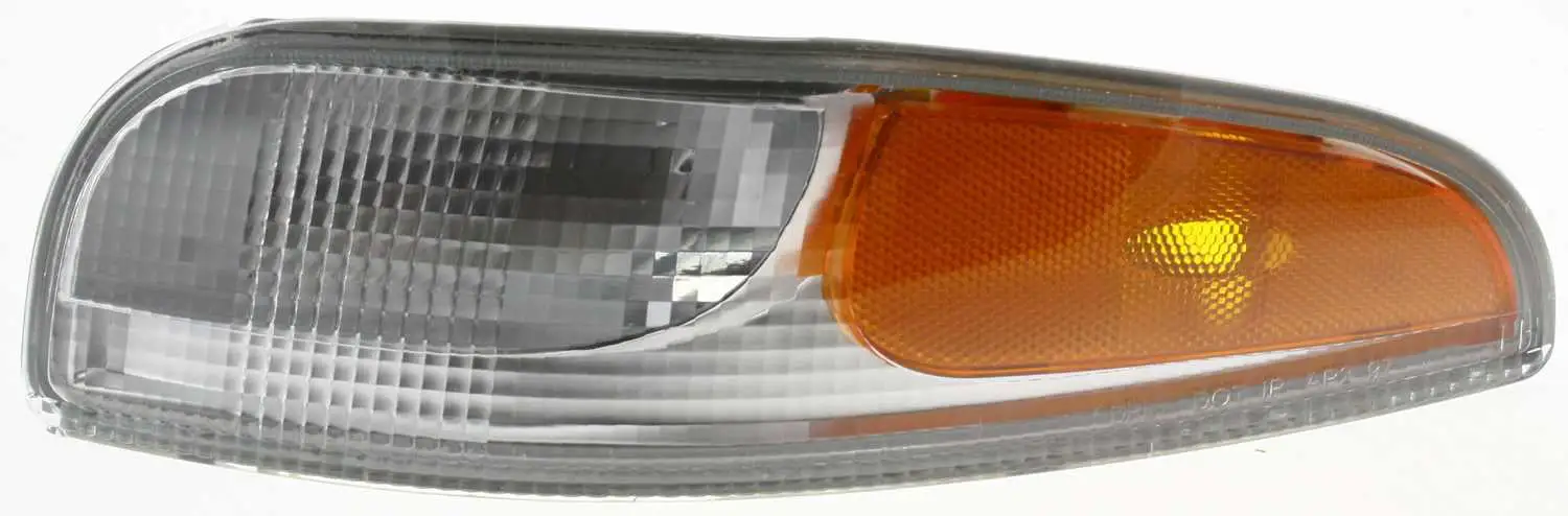 Turn Signal Light Compatible with CHEVROLET CORVETTE 1997-2004 LH Lens and Housing Daytime Running Lamp