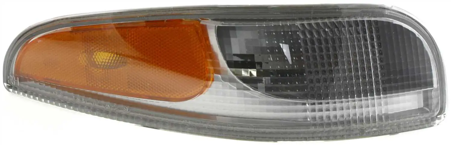 Turn Signal Light Compatible with CHEVROLET CORVETTE 1997-2004 RH Lens and Housing Daytime Running Lamp