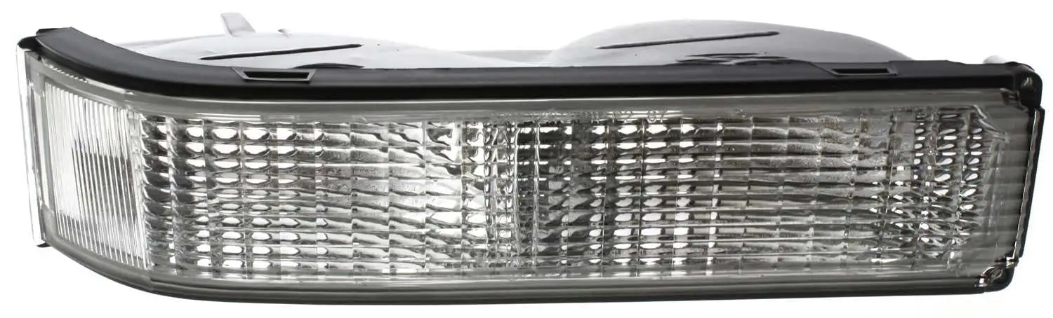 Turn Signal Light Compatible with GMC C/K FULL SIZE P/U 1988-2002 RH Lens and Housing with Single Sealed Beam Headlamps