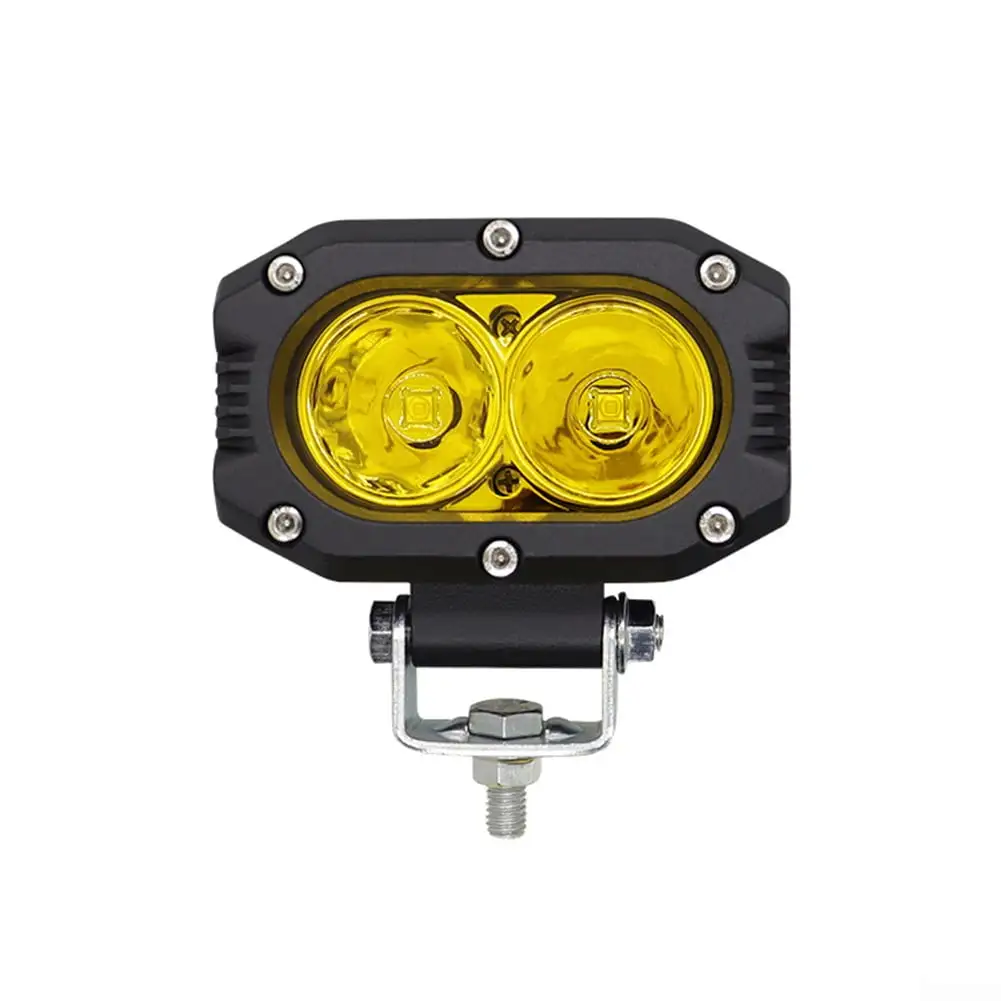 UHUSE 4Inch LED Cube Pods Work Light Bar Spot Fog Lamp Driving Offroad Truck ATV UTV