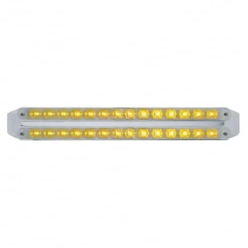 United Pacific 37675 Turn Signal Light Dual 14 Led 12 Light Bars. Amber