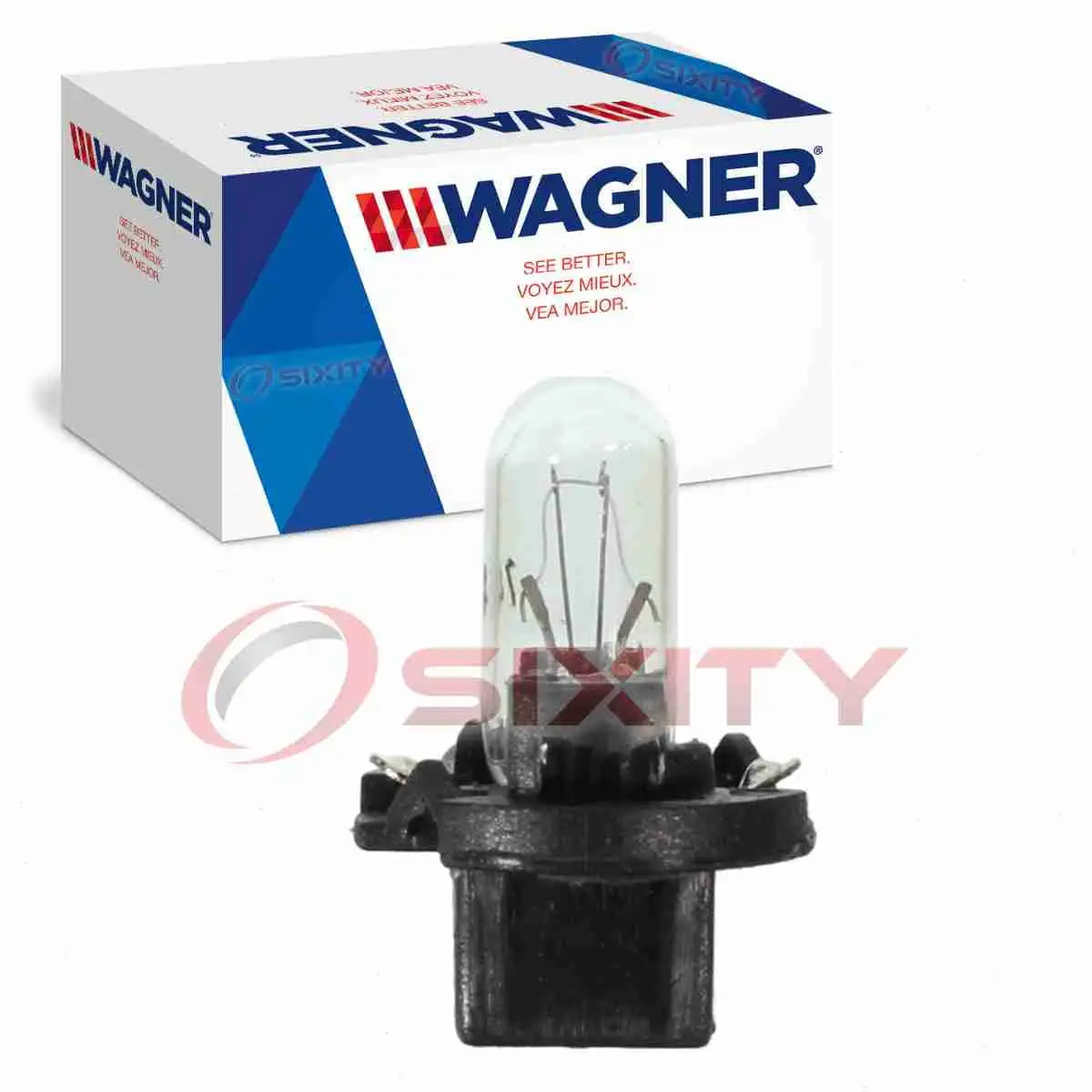 Wagner Instrument Panel Light Bulb compatible with Volkswagen Cabrio Cabriolet Corrado Fox Golf Jetta Passat Transporter Vanag 1985-2001