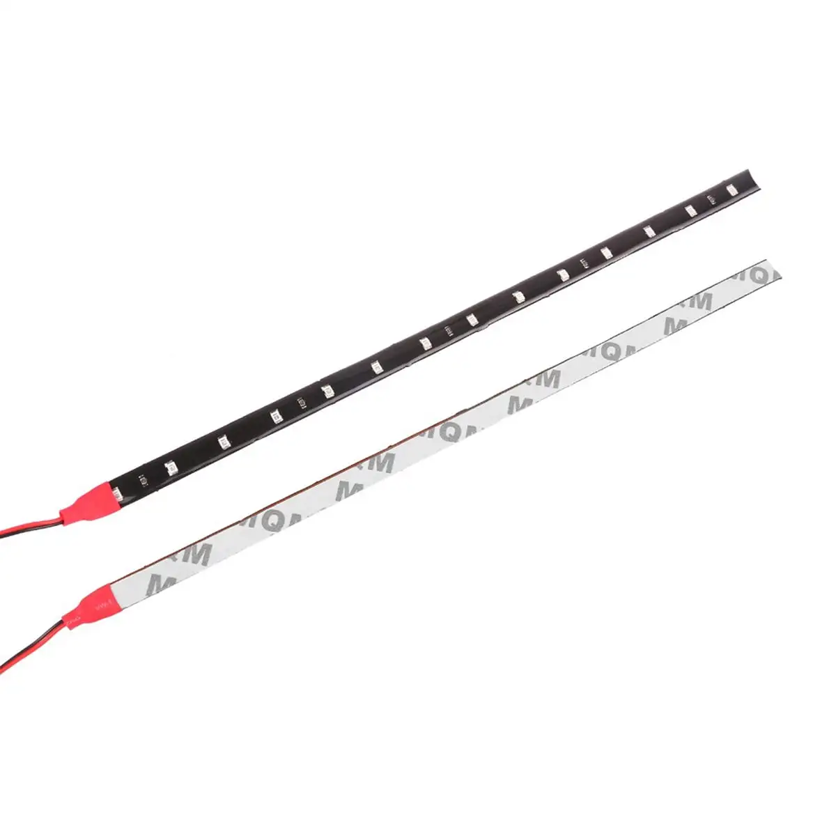 Waterproof 12V 30cm Car Auto Decorative Flexible LED Strip Car LED Daytime Running Light (Red)