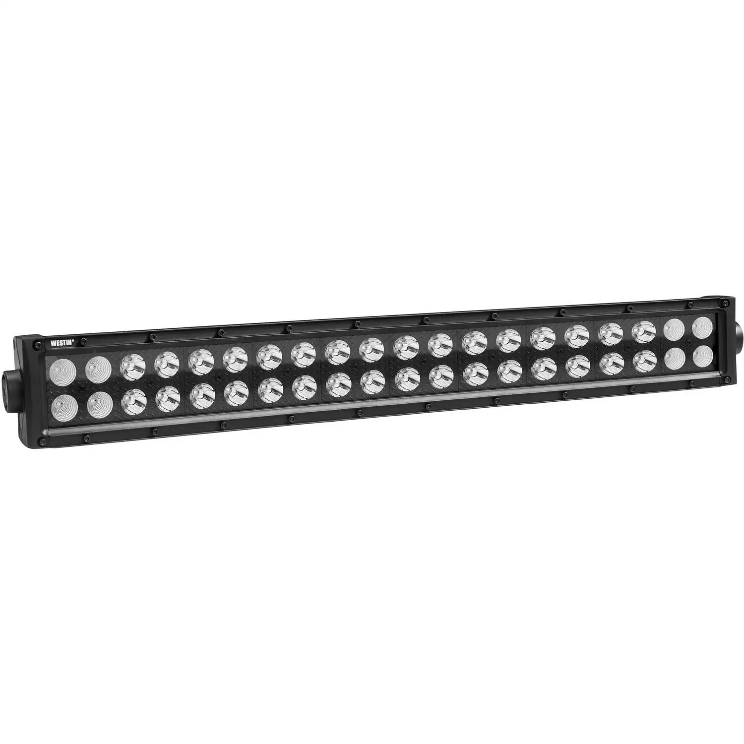 Westin 09-12212-40C B-Force Black Face 20 inch Double Row LED Light Bar with Combo Beam